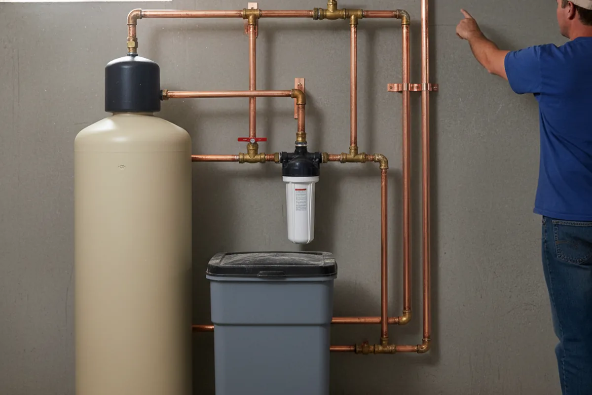 Whole-house water treatment system installed in Hamtramck